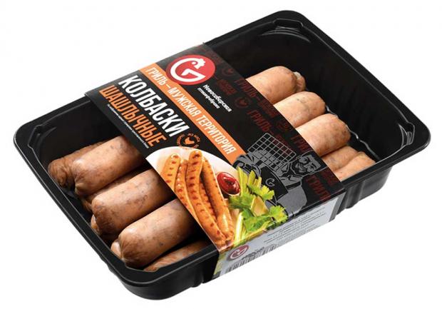 Колбаски из мяса цыпленка-бройлера Новосибирская птицефабрика Шашлычные, 480 г