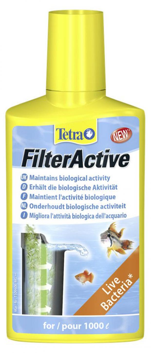 Средство для поддержания биологической среды в аквариуме Tetra FilterActive, 100 мл