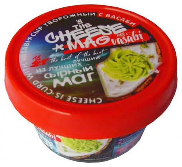 Сыр творожный The Cheese Mag с васаби БЗМЖ, 140 г