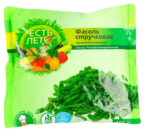 Фасоль стручковая Есть Лето резанная быстрозамороженная, 400 г