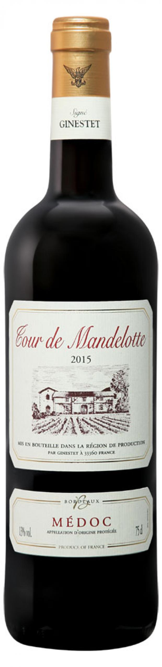 Вино Tour de Mandelotte MEDOC красное сухое Франция, 0,75 л