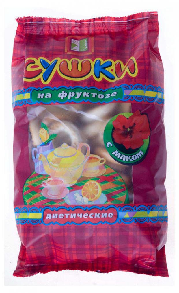 

Сушка ДиаДар диетическая с маком на фруктозе, 300 г