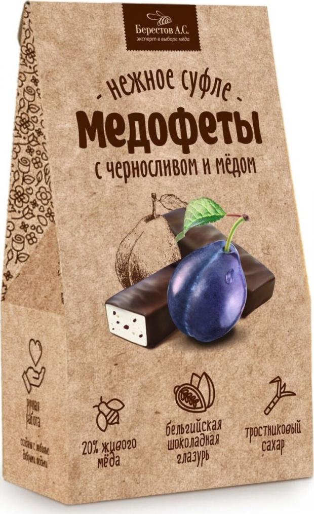 

Суфле медовое Берестов А.С. Медофеты с черносливом и медом, 150 г