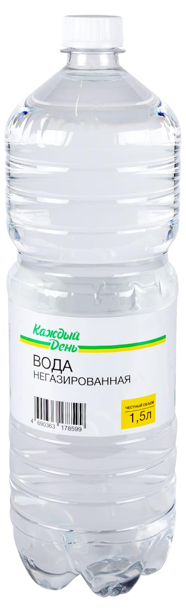 Вода питьевая Каждый день негазированная, 1,5 л