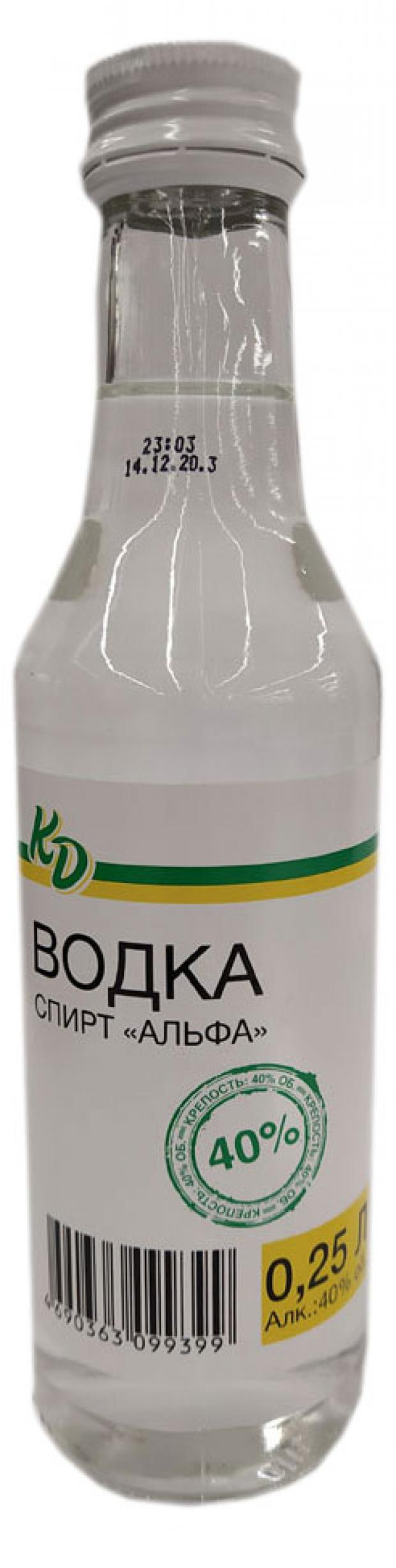 Водка Каждый День Россия, 0,25 л