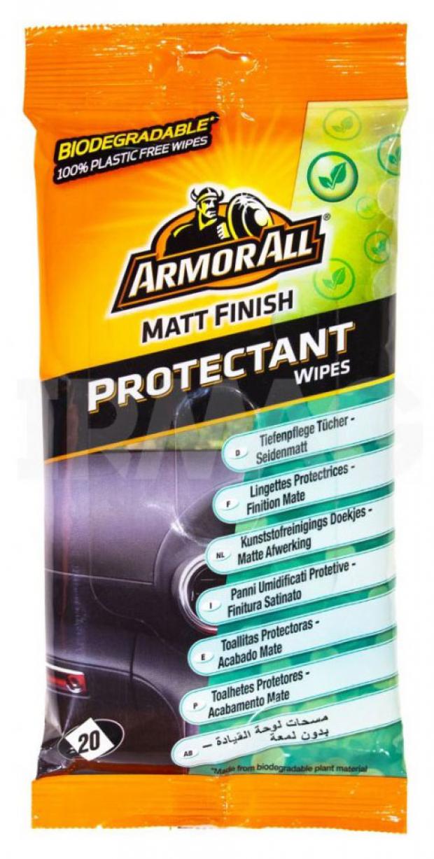 

Салфетки для матовой приборной панели ArmorAll Protectant, 20 шт