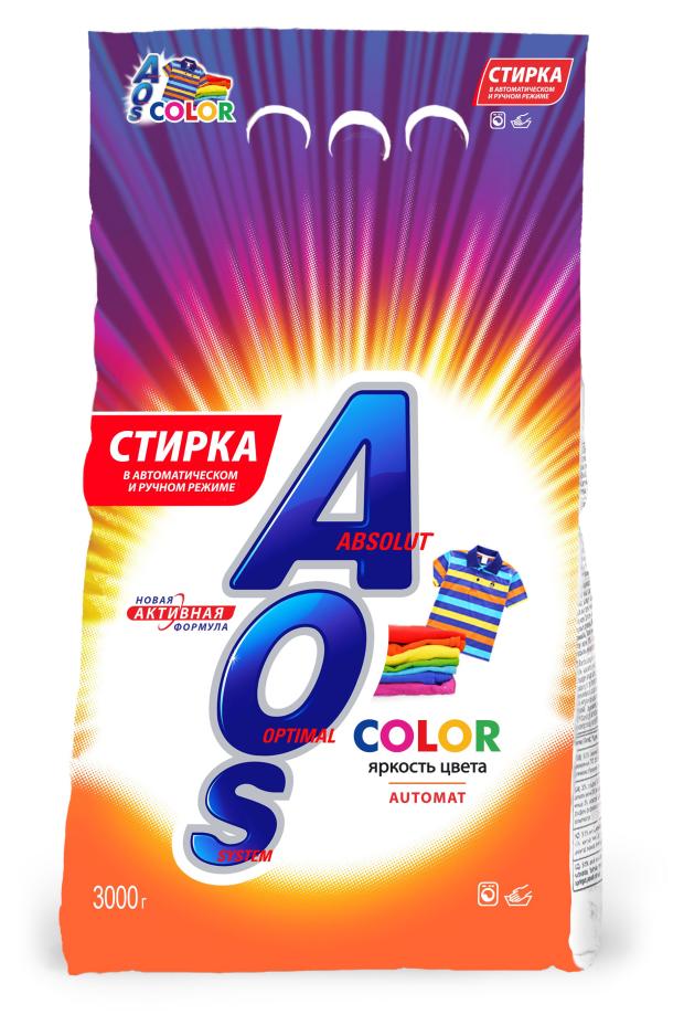 

Стиральный порошок Aos Color Automat, 3 кг