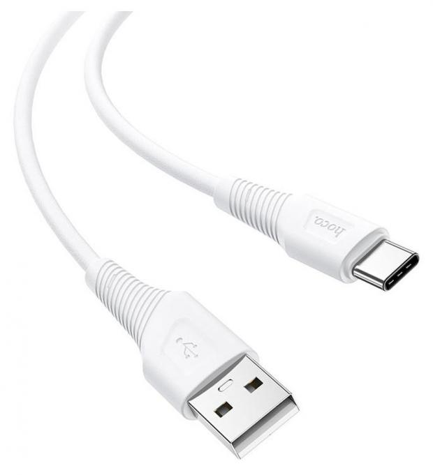 

USB кабель Hoco X58 Type-C белый, 1 м