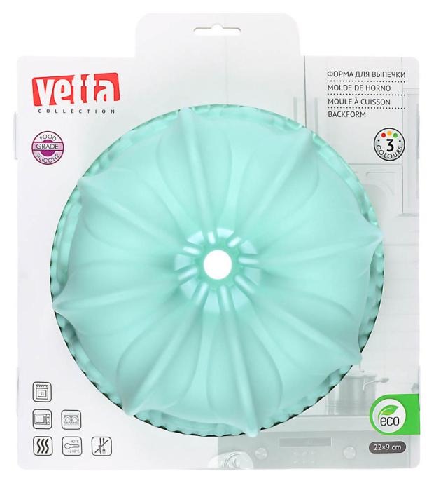 

Форма для выпечки Vetta силиконовая, 22x9 см