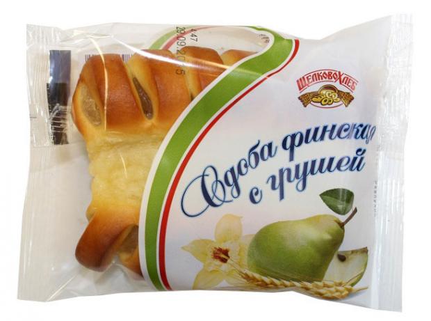 Сдоба Щелковохлеб Финская с грушей, 80 г