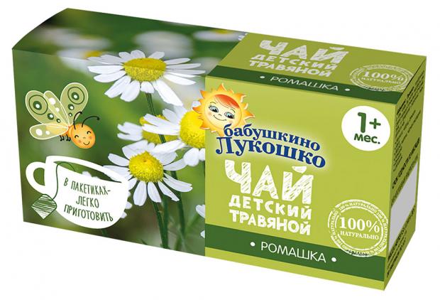 

Чай детский «Бабушкино Лукошко» Ромашка с 1 мес., 20 г