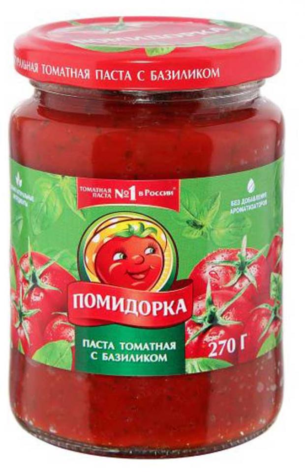 

Соус томатный «Помидорка» с базиликом, 270 г