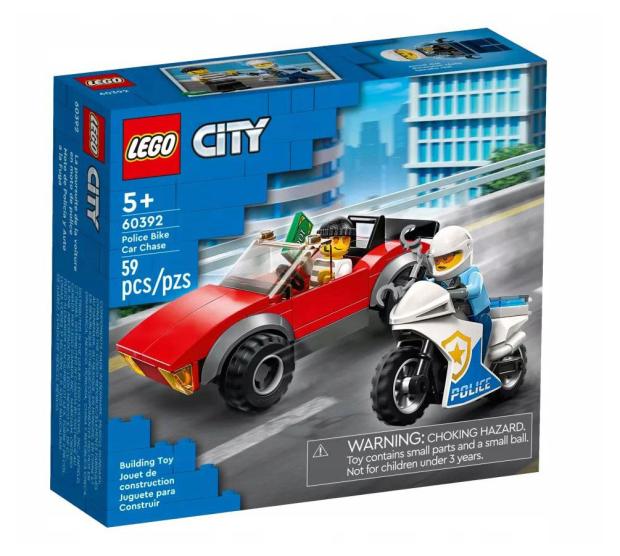 Конструктор LEGO Полицейская погоня, 59 деталей