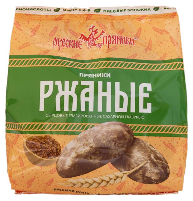 Пряники сырцовые Русские пряники Ржаные, 350 г