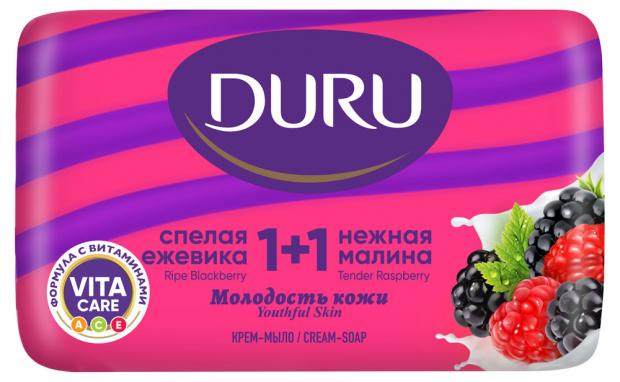 

Мыло туалетное Duru Ежевика малина, 80 г