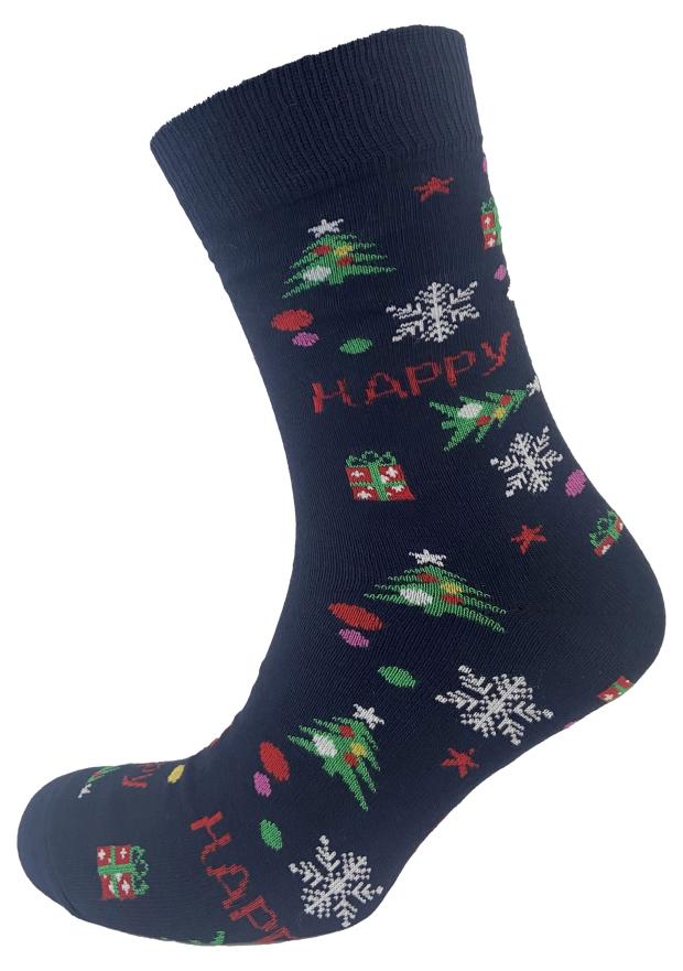 

Носки мужские Гранд Happy темно-синий, р.25-27
