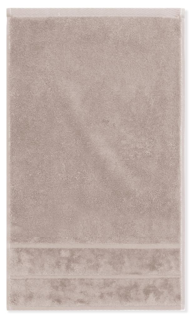 

Полотенце Cleanelly Basic махровое коричневое, 30х50 см