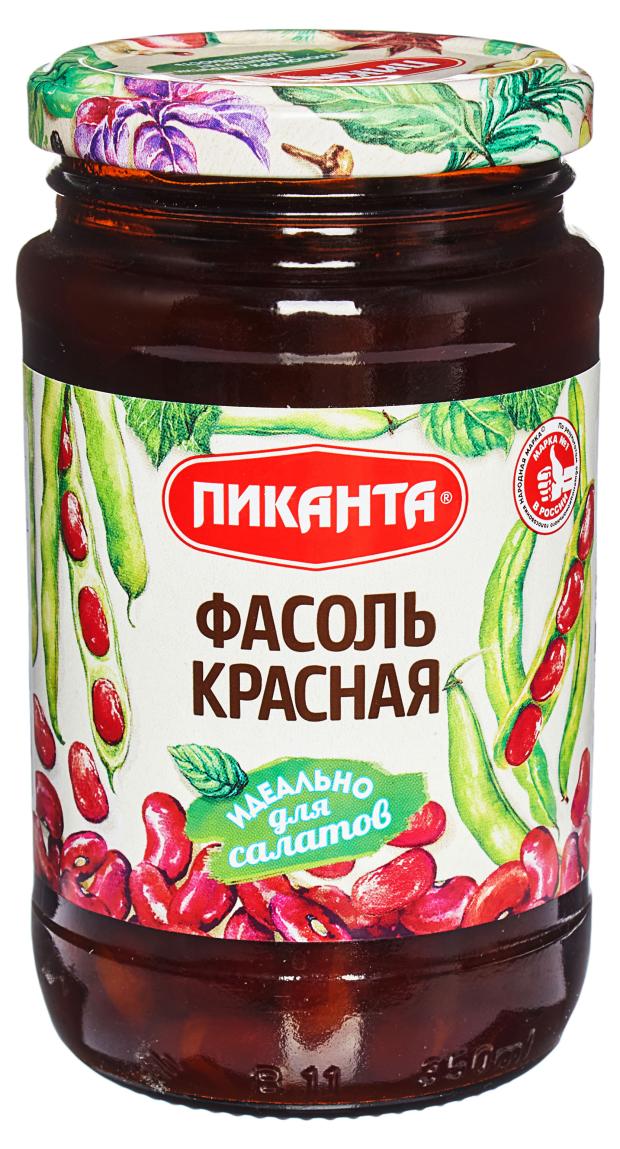 

Фасоль красная Пиканта натуральная, 360 г