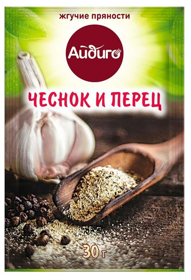 Приправа Айдиго чеснок и перец, 30 г