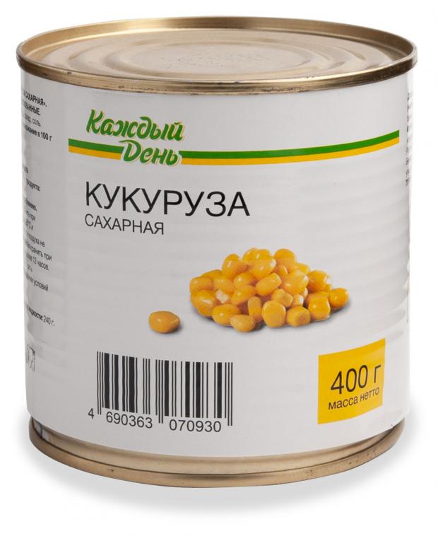 

Кукуруза сахарная «Каждый День», 400 г