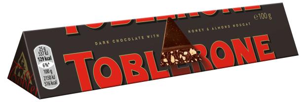 

Шоколад Toblerone горький с медово-миндальной нугой, 100 г