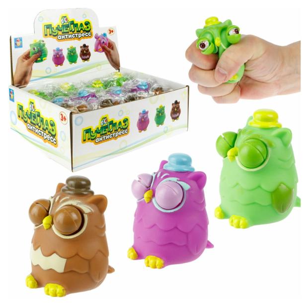 

Игрушка-антистресс 1TOY Сова