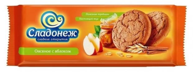 Печенье Сладонеж Овсяное с яблоком, 275 г