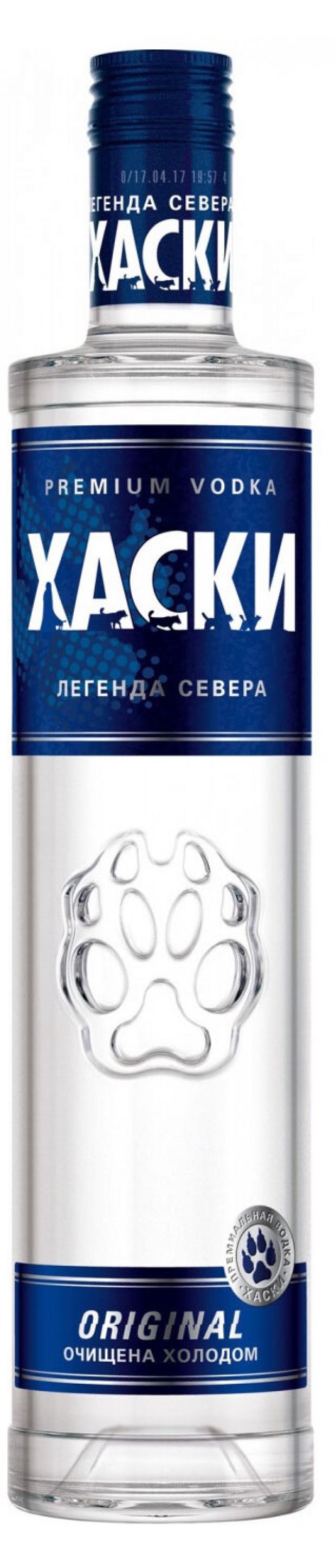 

Водка Хаски Россия, 0,375 л
