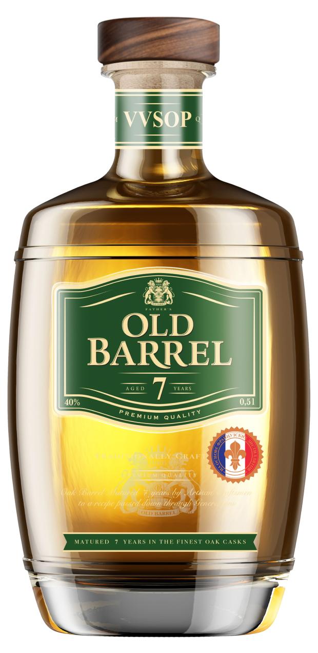 Коньяк Fathers Old Barrel 7 лет 05 л 699₽