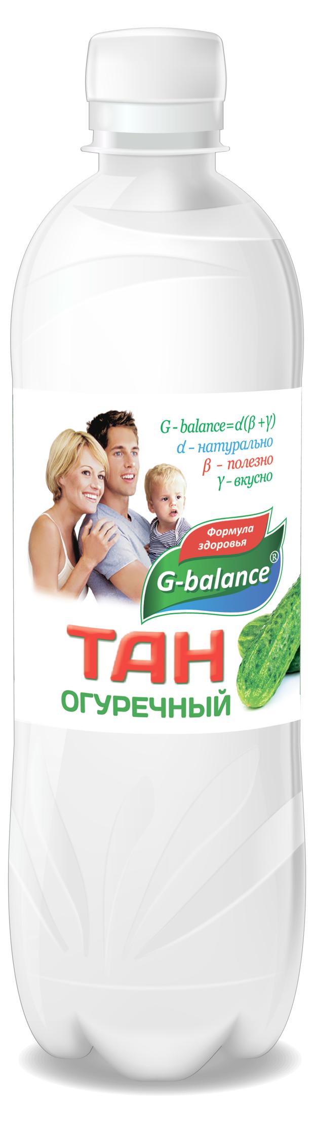 Напиток кисломолочный G-Balance Тан огуречный 1 БЗМЖ 500 мл 52₽