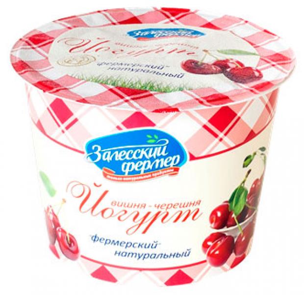 

Йогурт натуральный «Залесский Фермер» вишня черешня 3.5%, 130 г