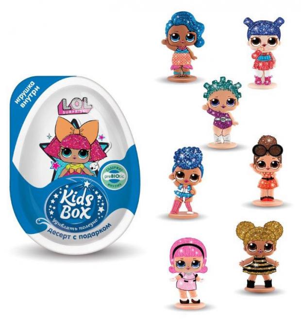 

Яйцо шоколадное Kids Box с подарком, 20 г