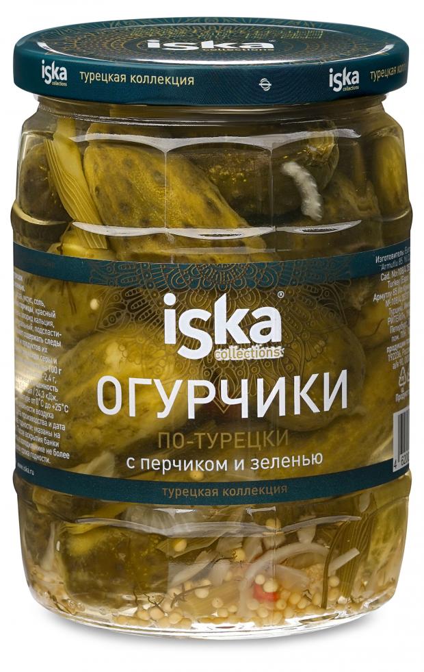 

Огурцы iska по-турецки, 580 мл