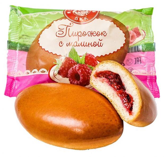 Пирожки СБКК печеные с малиной, 60 г