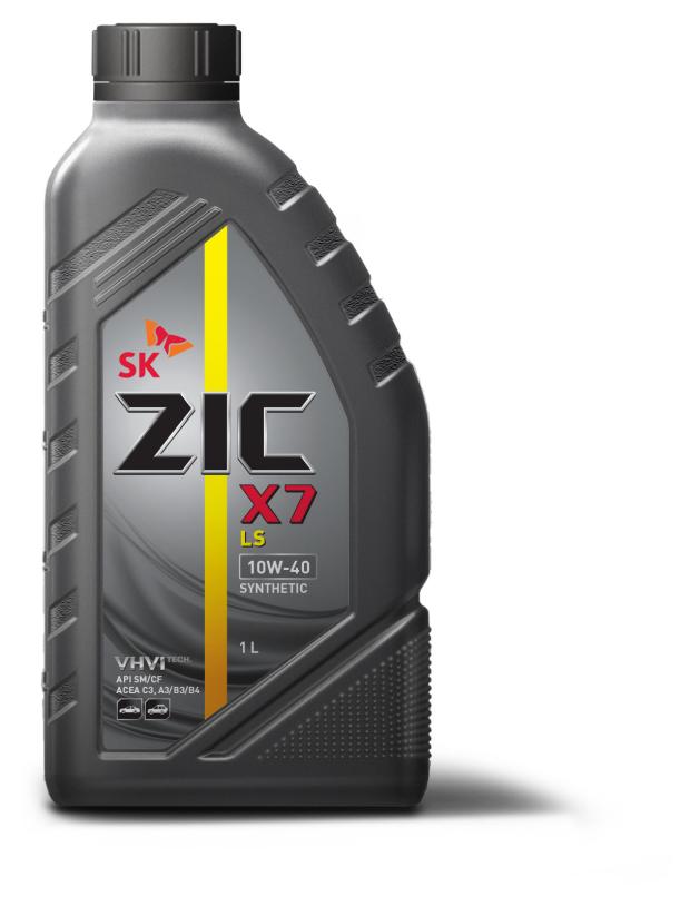 Масло синтетическое ZIC X7 LS 10W-40, 1 л