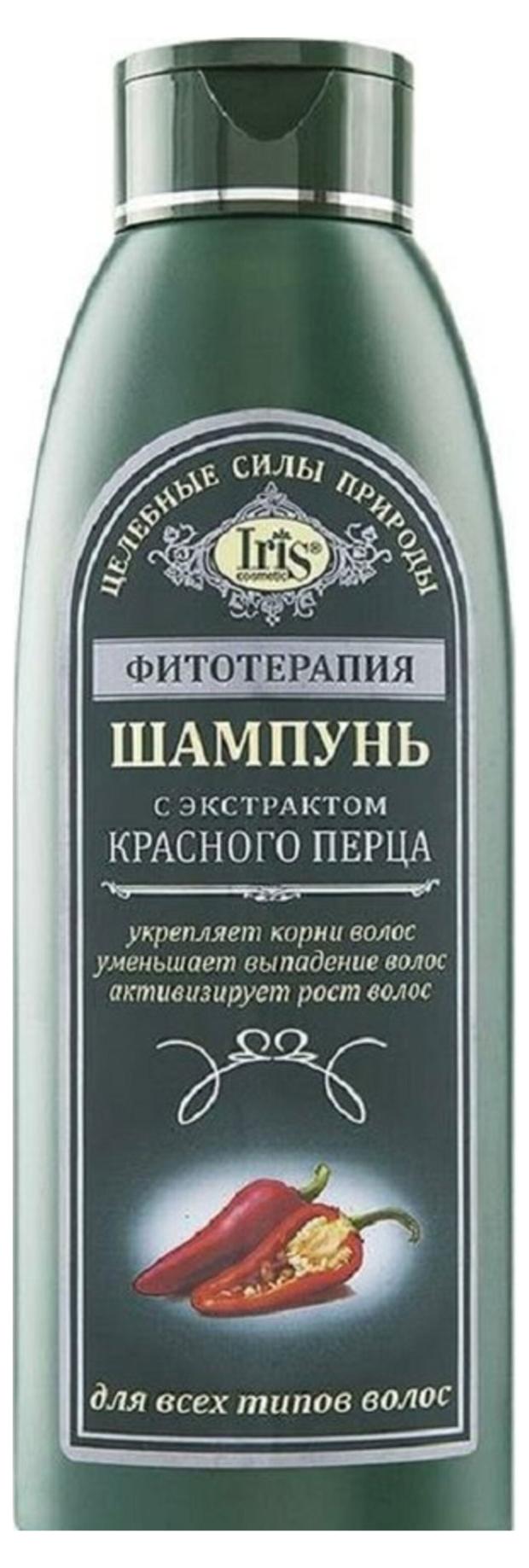 

Шампунь Iris С экстрактом красного перца для всех типов волос Фитотерапия, 500 мл