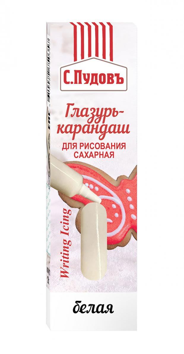 

Глазурь для рисования С.Пудовъ Белая, 20 г