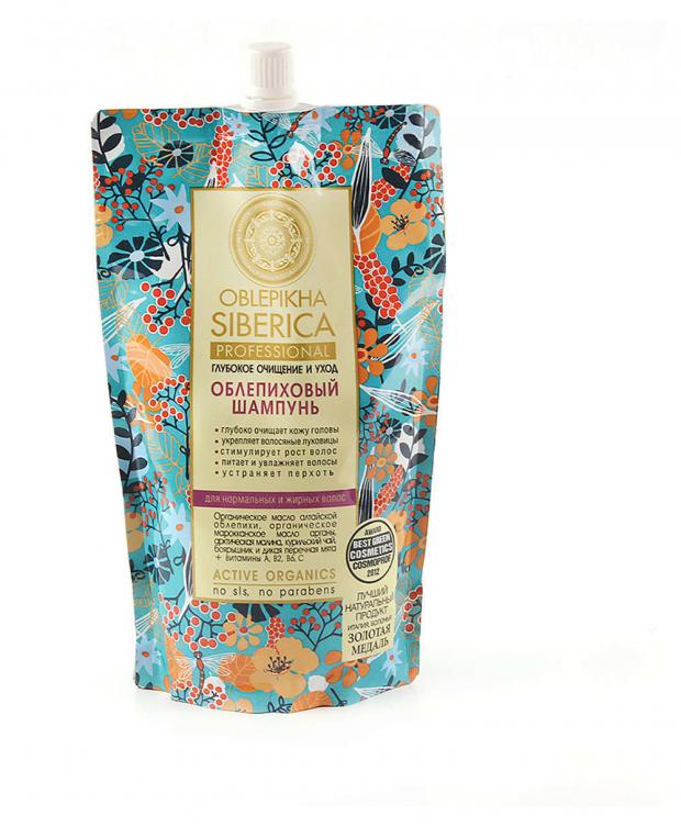 

Шампунь для волос Natura Siberica облепиховый очищение и уход, 500 мл
