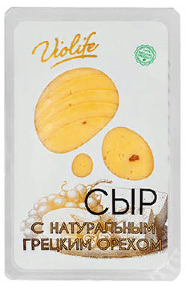 Сыр Violife с грецким орехом нарезка 50% БЗМЖ, 150 г