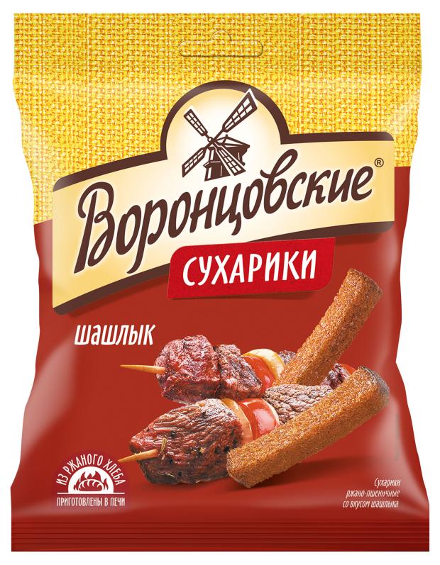 Сухарики Воронцовские Шашлык, 120 г