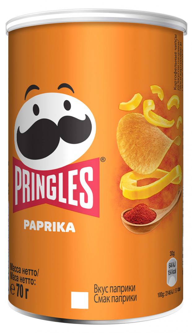 

Чипсы Pringles со вкусом Паприки, 70 г