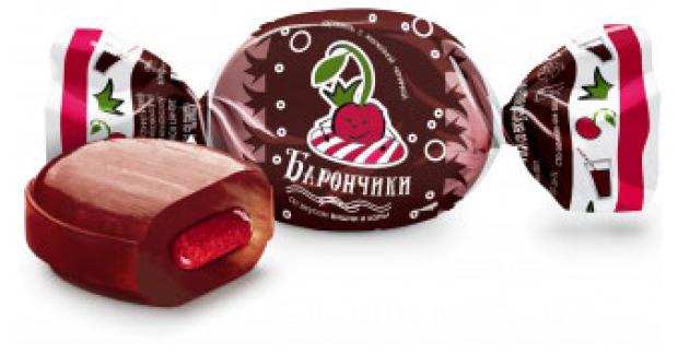 Карамель Конфил Барончики вишня и кола, вес