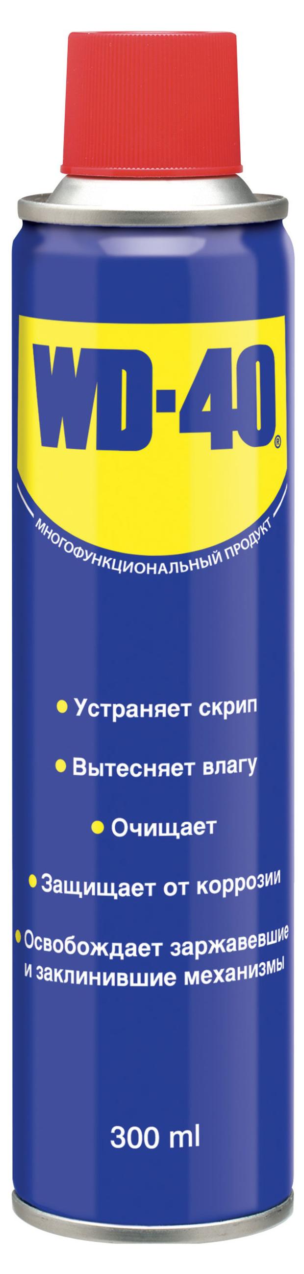 

Смазачное средство WD-40 Многофункциональное, 300 мл