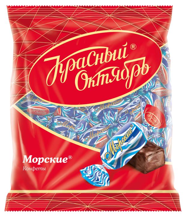 

Конфеты Бабаевский морские в шоколадной глазури с молочной помадкой, 250 г