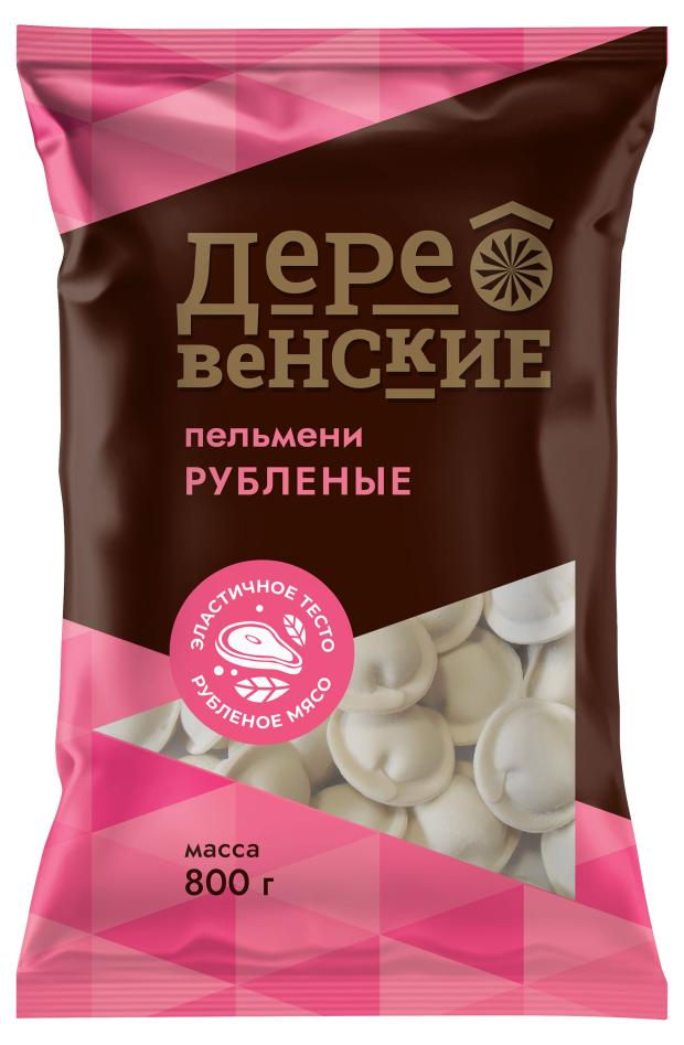 Пельмени Деревенские рубленые, 800 г