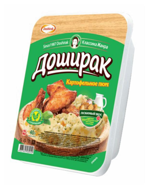 Картофельное пюре быстрого приготовления Доширак крылья гриль 40 г 46₽
