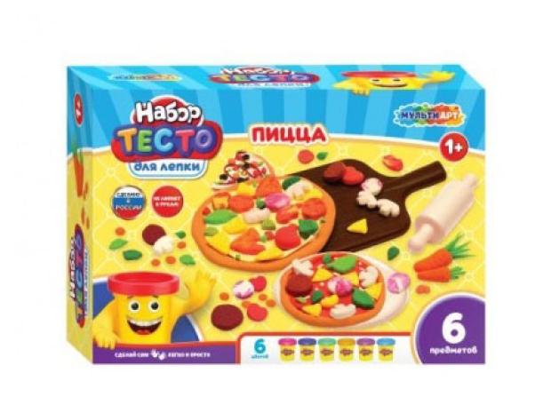 

Набор с тестом для лепки и формочками Мульти АРТ, 24 см
