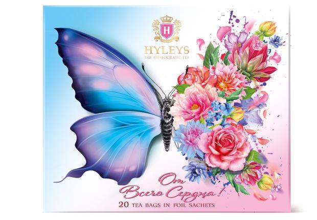 

Чайный набор HYLEYS От всего сердца Ассорти, 20х2 г