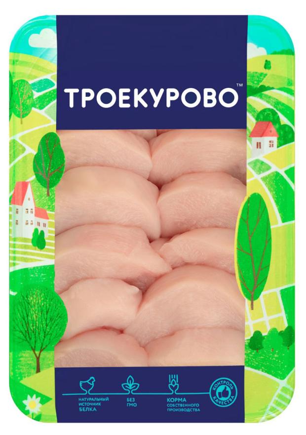 Медальоны из филе грудки Троекурово охлажденные, 450 г