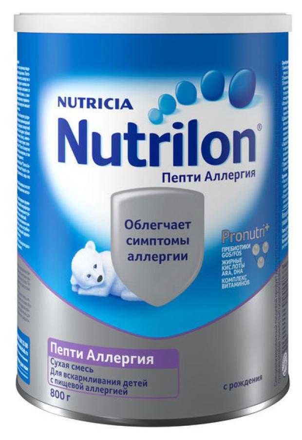 

Смесь сухая молочная Nutrilon Пепти Аллергия с рождения БЗМЖ, 800 г